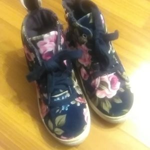 OLIVIA MILLER GIRL HIGH TOP SNEAKERS